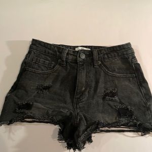Brass Plum jean shorts size 24